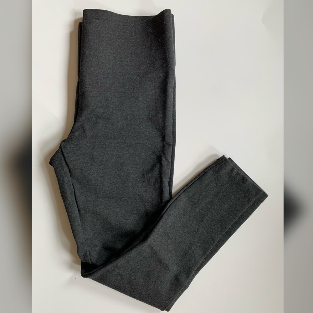 LOFT CHARCOAL SCULPT LEGGINGS